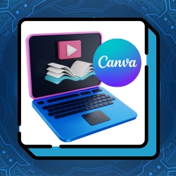 Imagen con herramientas de diseño gráfico en Canva, mostrando la interfaz de edición y creatividad visual.